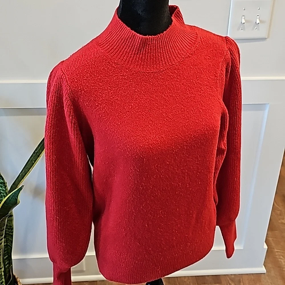 French connection balloon sleeve sweater - Picture 2 of 5